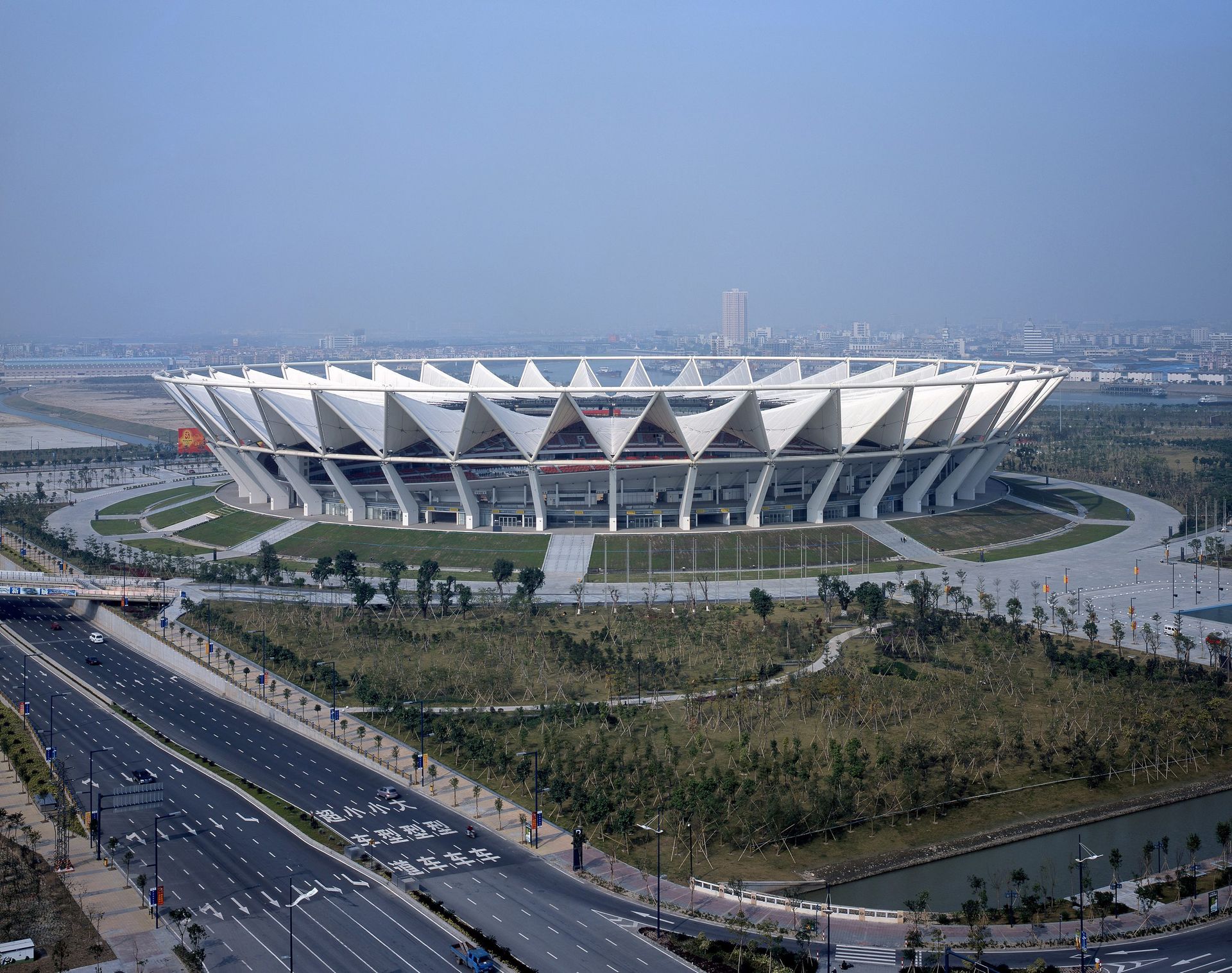 Century Lotus Sports Park Stadium - Projects - gmp Architekten