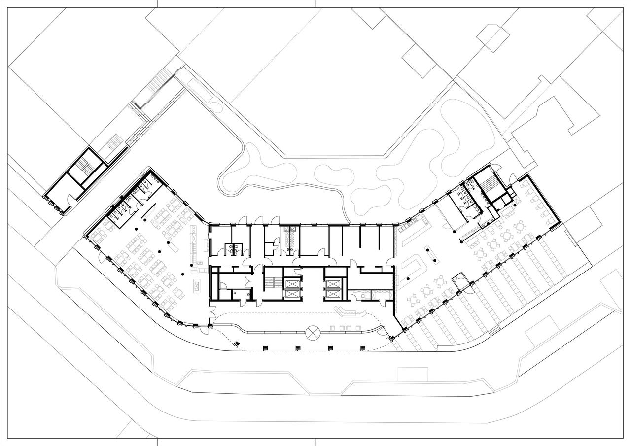 Tesdorpfstrasse Office Building - Projects - gmp Architekten