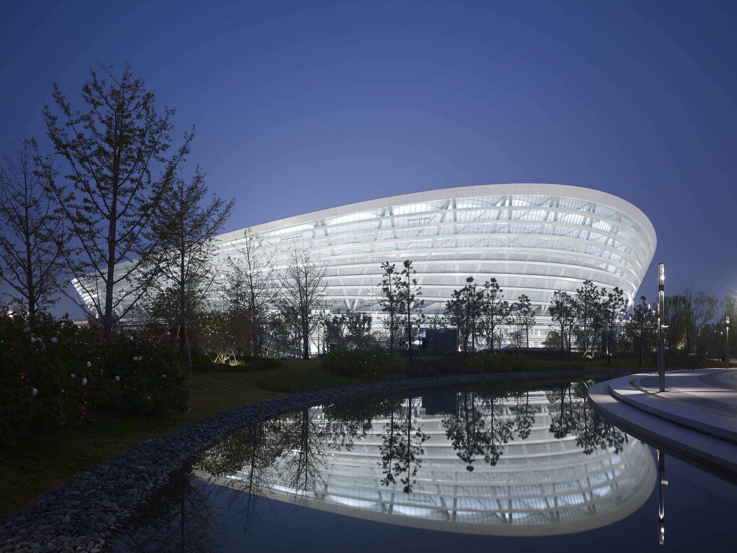 Suzhou Olympic Sports Center - Projects - gmp Architekten