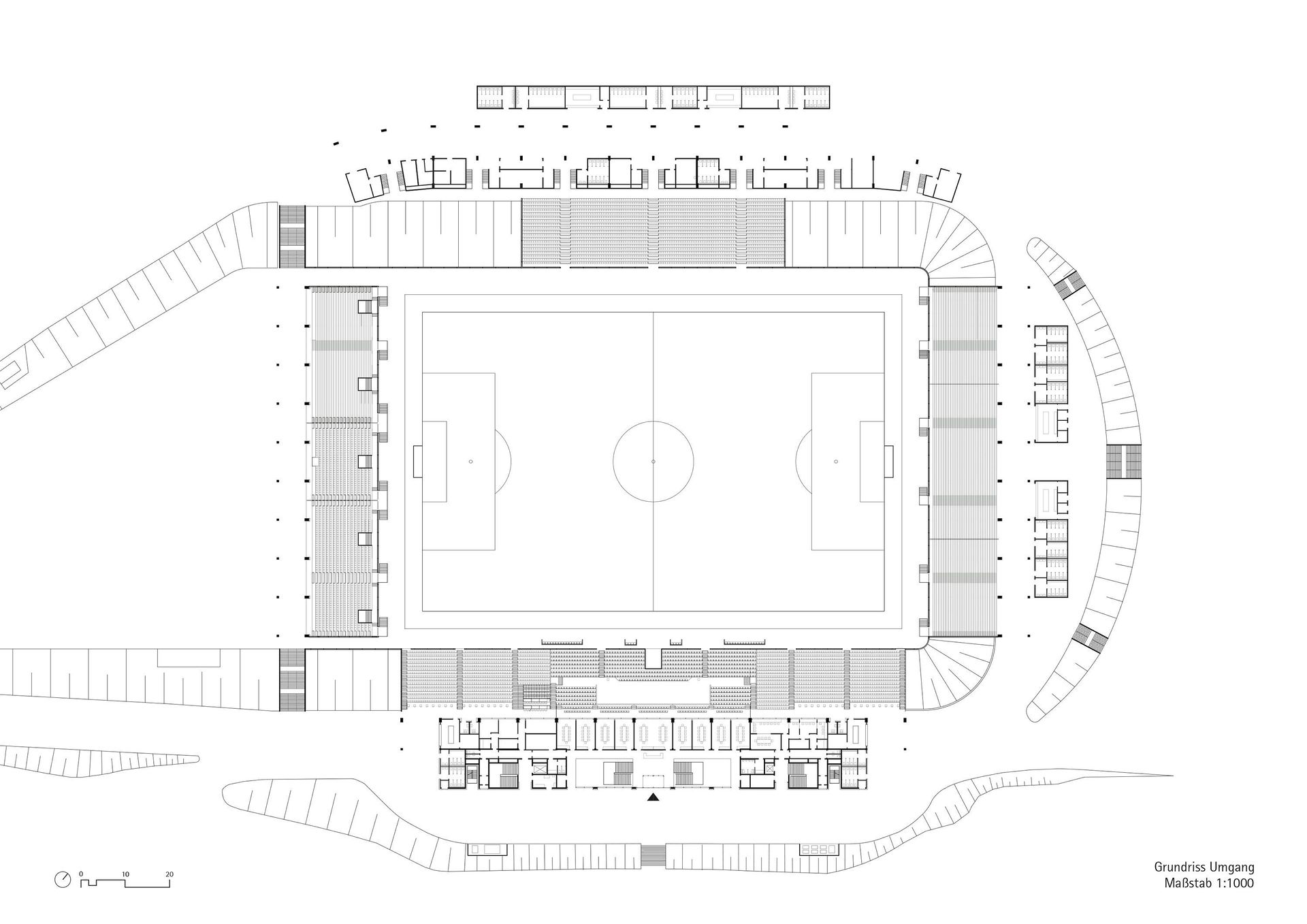 Ludwigspark Stadium - Projects - gmp Architekten