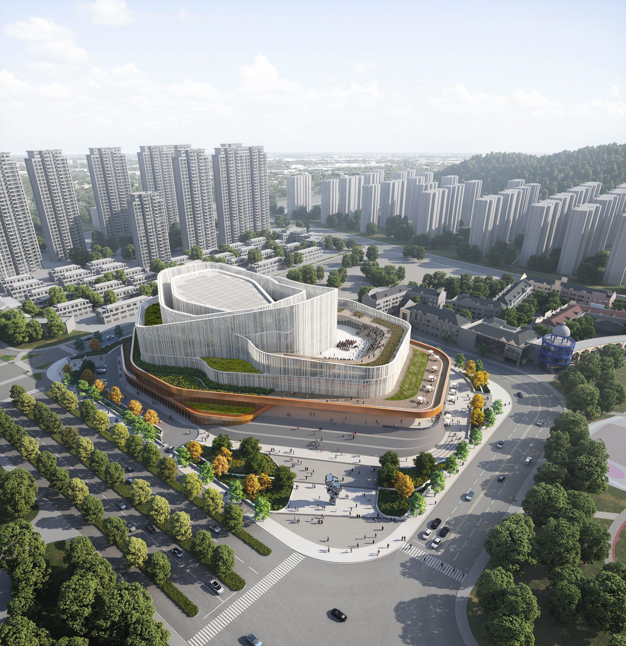 Ningbo Beilun Culture Center - Projects - gmp Architekten